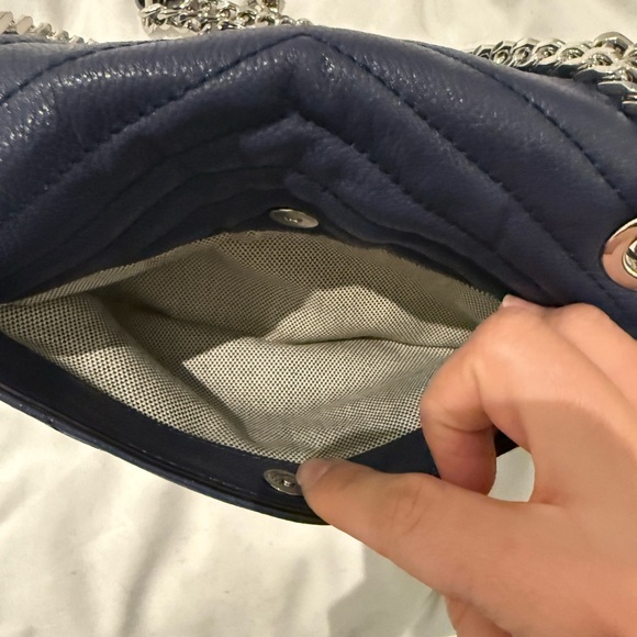 Navy Rebecca Minkoff Handbag - Picture 3 of 4